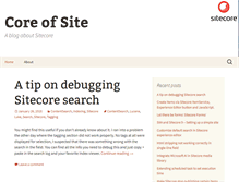 Tablet Screenshot of coreofsite.com